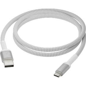 Dbramante re-charge - Braided Cable - 1.2m USB-A to USB-C - Blanc