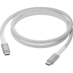 Dbramante re-charge - Braided Cable - 1.2m 100W USB-C to USB-C - White