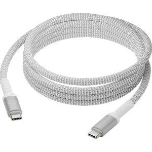 Dbramante re-charge - Braided Cable - 2.5m 100W USB-C to USB-C - Blanc