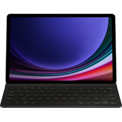 Samsung book cover keyboard slim (AZERTY) - zwart - voor Samsung Tab S9/S9 FE