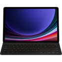 Samsung book cover keyboard slim (AZERTY) - zwart - voor Samsung Tab S9/S9 FE