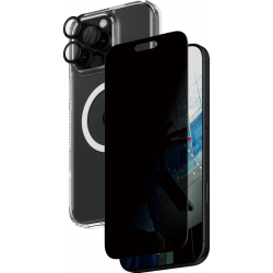 PanzerGlass 3-in-1 Privacy Protection Bundle - Clear - voor iPhone 16 Pro Max