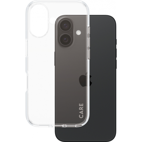 CARE. by PZG Flagship Case Urban Combat Frame - Clear - voor iPhone 16