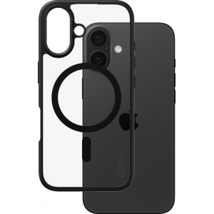 CARE. by PZG Flagship Case Urban Combat Frame & MagSafe - Zwart - voor iPhone 16