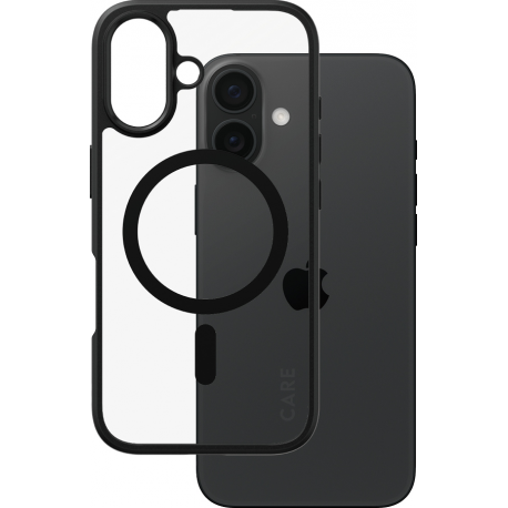 CARE. by PZG Flagship Case Urban Combat Frame & MagSafe - Black - for iPhone 16