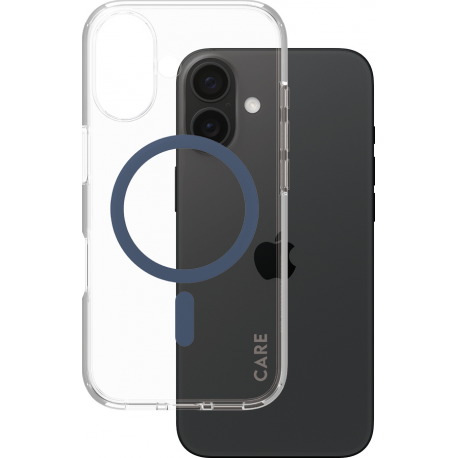 CARE. by PZG Flagship Case Urban Combat w. MagSafe - Bleu - pour iPhone 16