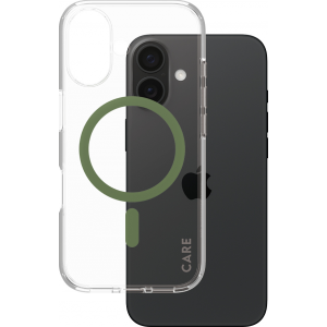 CARE. by PZG Flagship Case Urban Combat w. MagSafe - Green - for iPhone 16