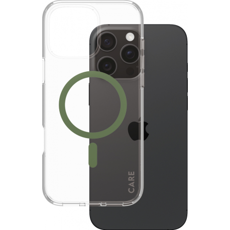 CARE. by PZG Flagship Case Urban Combat MagSafe - Groen - voor iPhone 16 Pro Max