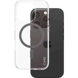 CARE. by PZG Flagship Case Urban Combat w. MagSafe - Black - for iPhone 16 Pro