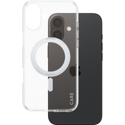 CARE. by PZG Feature Case Kickstand & MagSafe - Zilver - voor iPhone 16 Plus