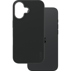 CARE by PanzerGlass Fashionable Case w. MagSafe - Black - for iPhone 16