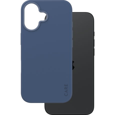 CARE. by PZG Fashionable Case w. MagSafe - Bleu - pour iPhone 16