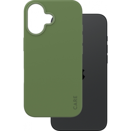 CARE. by PZG Fashionable Case w. MagSafe - Green - for iPhone 16