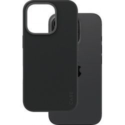 CARE. by PZG Fashionable Case w. MagSafe - Black - for iPhone 16 Pro