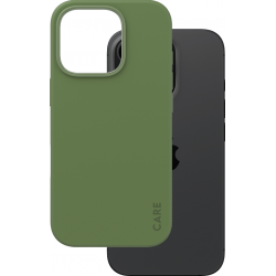 CARE. by PZG Fashionable Case w. MagSafe - Vert - pour iPhone 16 Pro