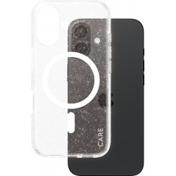 CARE. by PZG Flagship Case Star Lit w. MagSafe - Wit - voor iPhone 16