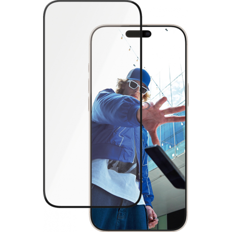 PanzerGlass Ceramic ScreenPro Ultra-Wide Fit - Clear - pour iPhone 16 Pro Max