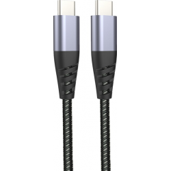 Muvit Tiger Power Ultra Strong Cable USB-C to USB-C 1.2M - Grey