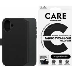 CARE. by PZG Feature Case Two-in-One Wallet Case - Tango - for iPhone 16 Plus