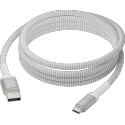 Dbramante re-charge - Braided Cable - 2.5m USB-A to USB-C - White