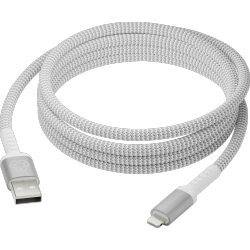 Dbramante re-charge - Braided Cable - 2.5m USB-A to Lightning - Blanc