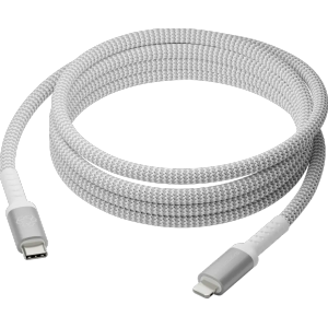 Dbramante re-charge - Braided Cable - 2.5m USB-C to lightning - Blanc