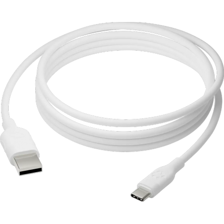 Dbramante re-charge - Cable - 2.5m USB-A to USB-C - Blanc