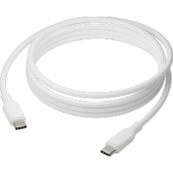 Dbramante re-charge - Kabel - 2.5m USB-C to USB-C 100W - Wit