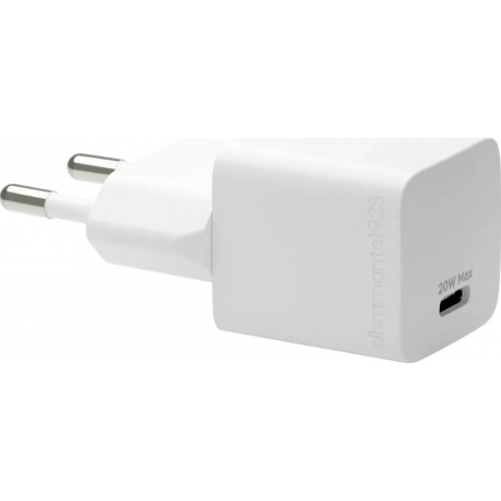 Dbramante EU Chargeur Mural - USB-C 20W - Blanc