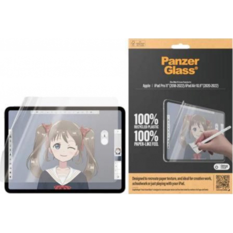 PanzerGlass GraphicPaper SP UWF - Clear - pour Apple iPad Pro 11"/Air 10.9"