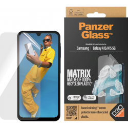 PanzerGlass MATRIX Screen Protector D30 UWF - Clear - for Samsung Galaxy A15