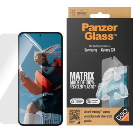 PanzerGlass MATRIX Screen Protector D30 UWF - Clear - for Samsung Galaxy S24