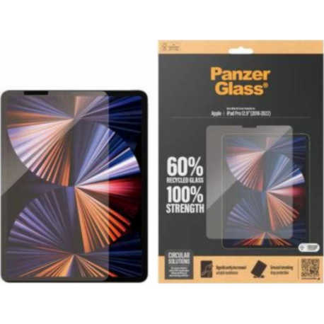 PanzerGlass Screen Protector Ultra-Wide Fit - Clear - for Apple iPad Pro 12.9"