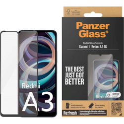 PanzerGlass Screen Protector Ultra-Wide Fit - Clear - for Xiaomi Redmi A3 4G