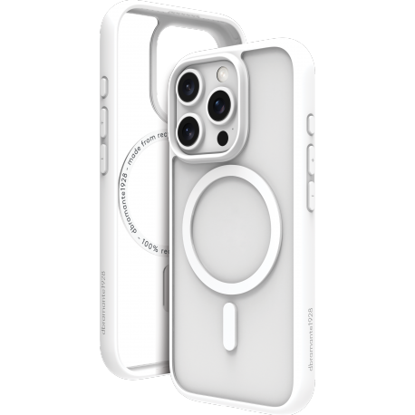 DBramante recycled cover Grenen - white - for iPhone 16 Pro