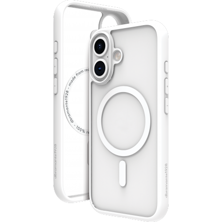 DBramante recycled cover Grenen - blanc - pour iPhone 16 