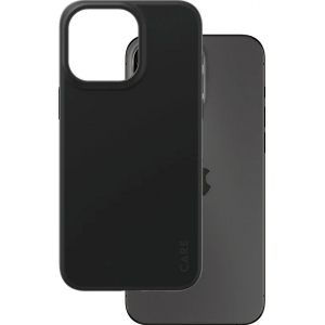 CARE. by Panzerglass Fashionable Case - Noir - pour iPhone 15 Pro Max