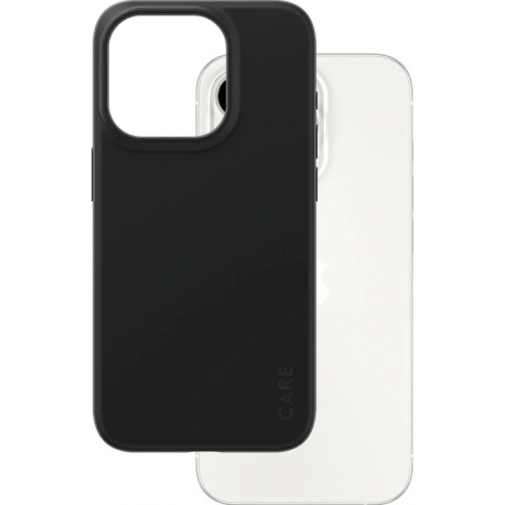 CARE. by Panzerglass Fashionable Case - Black - for iPhone 15 Pro