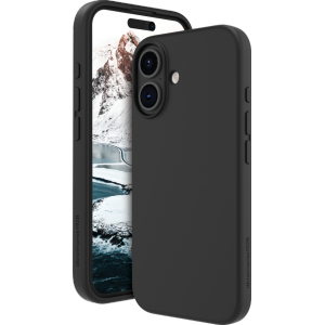 Dbramante recycled silicone case Costa Rica - zwart - voor iPhone 16 Plus