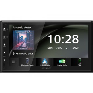 Kenwood DMX5023DABS récepteur multimédia de voiture Bluetooth