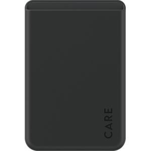 CARE. by Panzerglass Fashionable Card Holder - Noir - pour iPhone