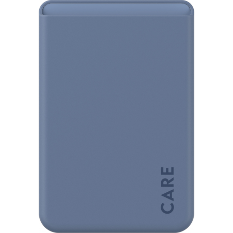 CARE. by Panzerglass Fashionable Card Holder - Blue - for iPhone