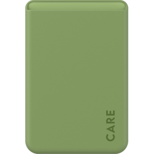 CARE. by Panzerglass Fashionable Card Holder - Vert - pour iPhone