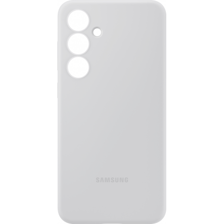 Samsung Silicone Case - Gris - pour Samsung Galaxy S24 FE