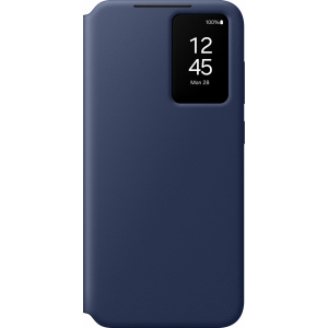 Samsung Smart View Wallet Case - Blauw - voor Samsung Galaxy S24 FE