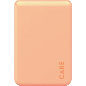 CARE. by Panzerglass Fashionable Card Holder - Peachy - pour iPhone