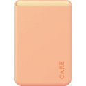 CARE. by Panzerglass Fashionable Card Holder - Peachy - pour iPhone