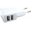 Grab 'n Go 2.4 Amp Dual USB Wall Charger White