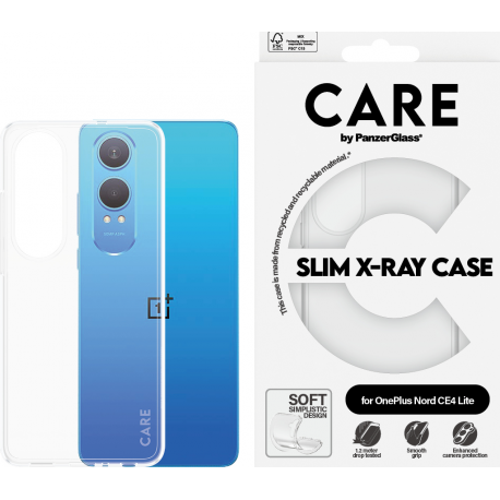 CARE. by Panzerglass Fashionable Case X-Ray - Clear - pour Google Pixel 9/9 Pro