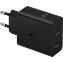 Samsung 50W Power Adapter Duo (1.8m USB-C cable inclus) - Noir